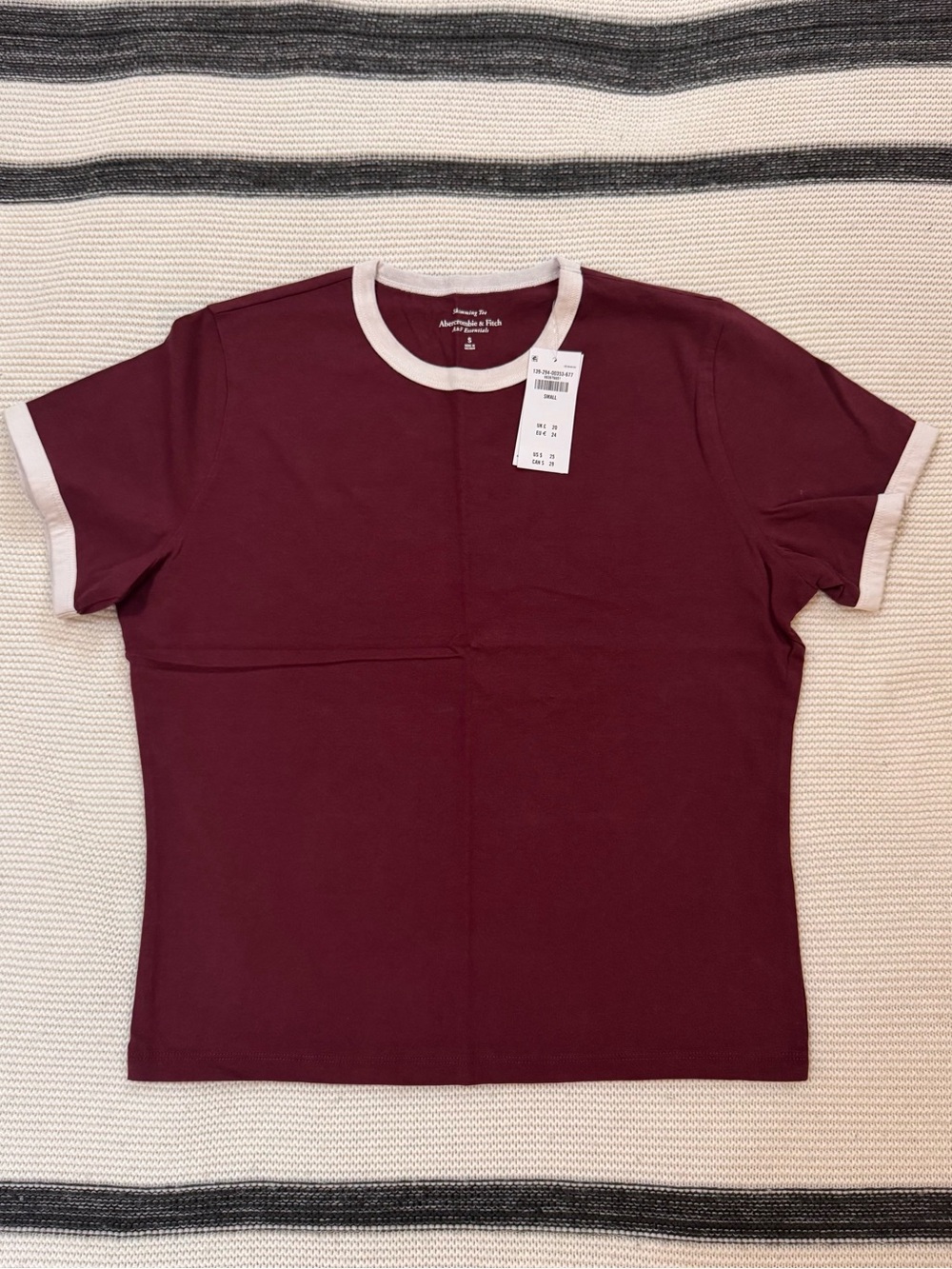 Abercrombie & Fitch Essential Polished Body-Skimming Tee